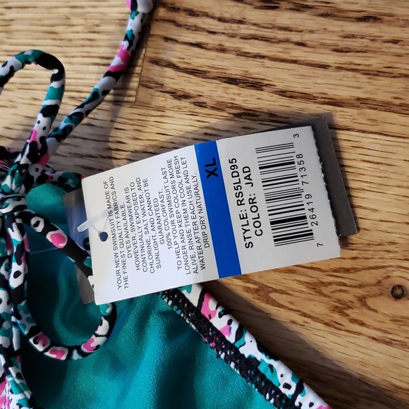 (XL) NWT Kenneth Cole Reaction Colorful Swim Bottoms Vacation Resortwear - Picture 3 of 7